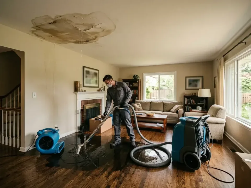 attic-pipe-burst-ceiling-drip-008 — frequently asked questions, Water Damage Restoration & Carpet Care in Jonesboro, AR